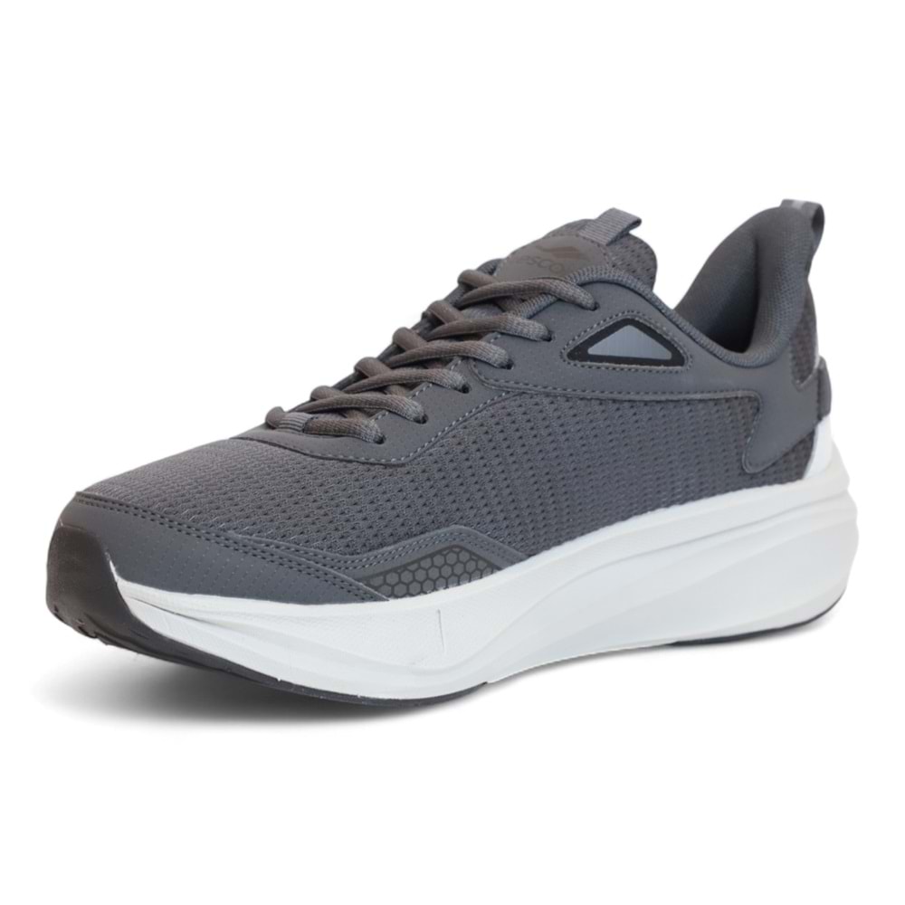 Lescon 2210-Street Anatomik Tabanlı Ultra Hafif Unisex Yürüyüş & Koşu Ayakkabısı - NKT02210-Füme-42