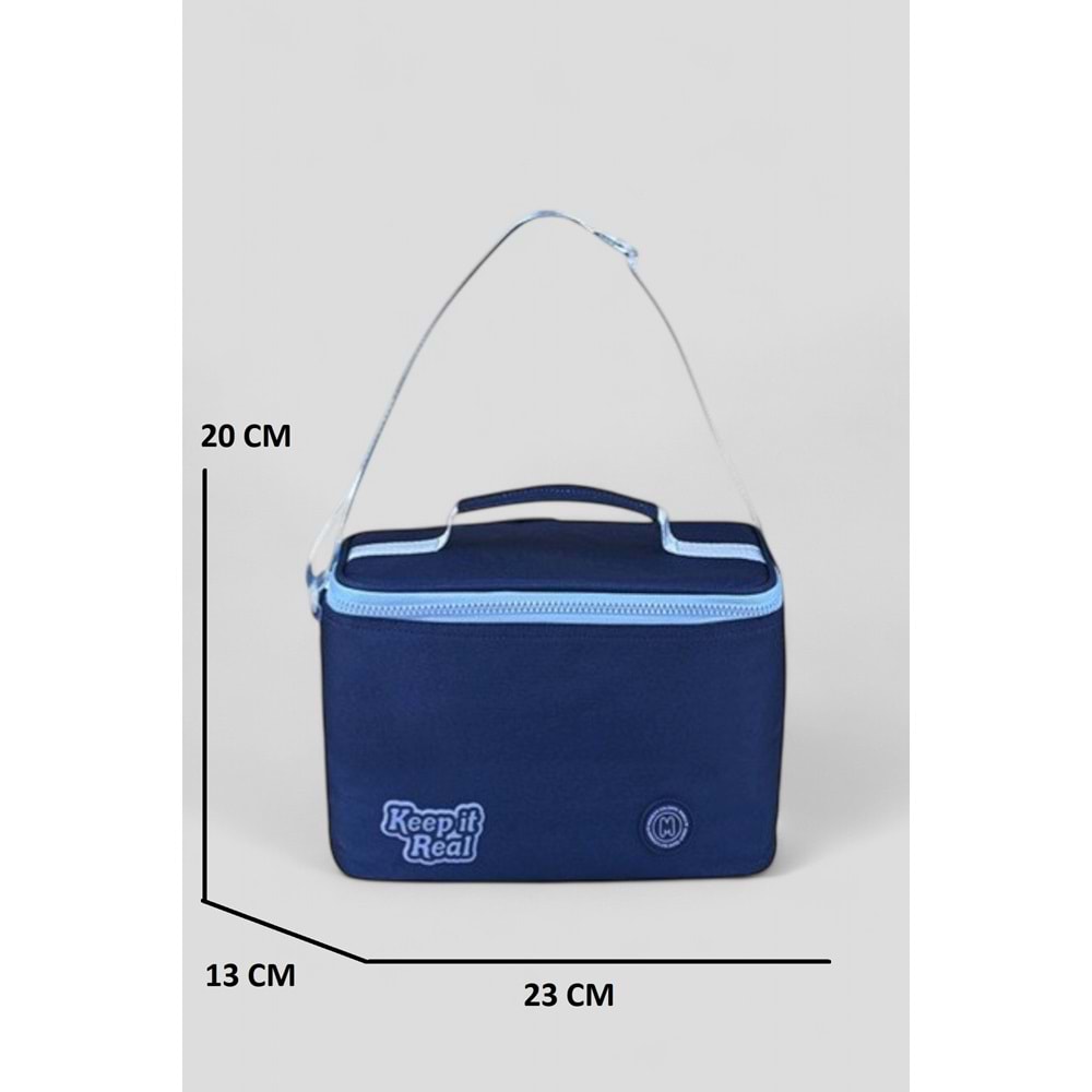 Muggle 2214 İthal Ürün Üst Kalite Unisex Çocuk Üçlü Set İlkokul Sırt Çantası - NKT02214-lacivert-TEKEBAT