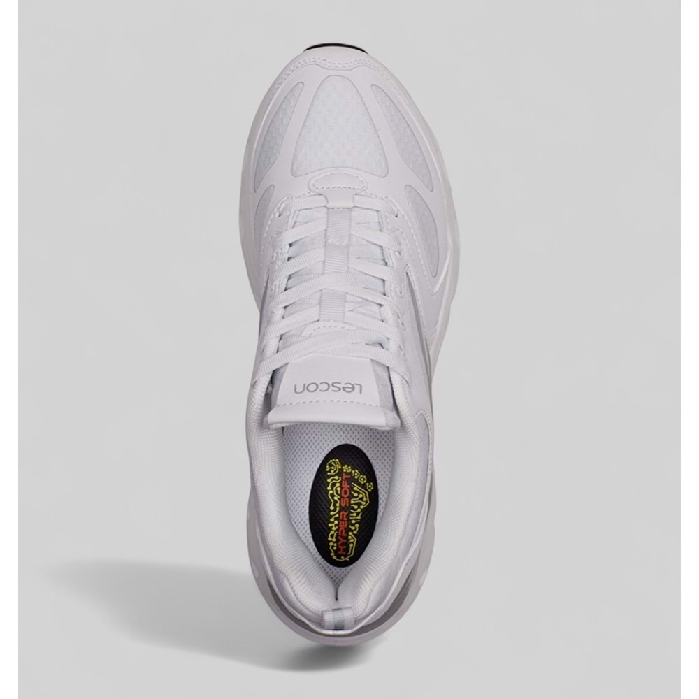 Lescon 2219-Dreamfly Anatomik Tabanlı İthal Ultra Hafif Unisex Yürüyüş & Koşu Ayakkabısı - NKT02219-BEYAZ-42