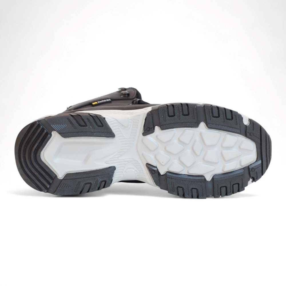 2225-Jamper Anatomik Kaydırmaz Tabanlı Soft Shell Outdoor Trekking Erkek Fermuarlı Spor Bot - NKT02225-Kum-41