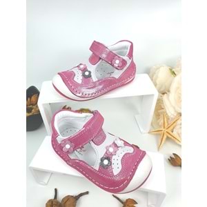 Rüzgar Bebe Hakiki Deri Çocuk Ayakkabısı - RÜZGAR BEBE - FUJYA - 21 - NKT00046-FUJYA-21