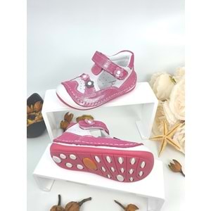 Rüzgar Bebe Hakiki Deri Çocuk Ayakkabısı - RÜZGAR BEBE - FUJYA - 21 - NKT00046-FUJYA-21