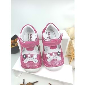 Rüzgar Bebe Hakiki Deri Çocuk Ayakkabısı - RÜZGAR BEBE - FUJYA - 21 - NKT00046-FUJYA-21