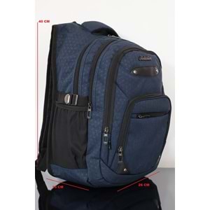 relaxion 2225 yarasa sırt çantası - lacivert - TEK EBAT