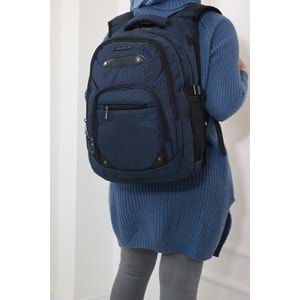 relaxion 2225 yarasa sırt çantası - lacivert - TEK EBAT