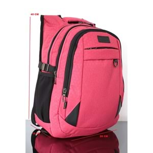 relaxion 2227 yarasa sırt çantası - NKT00163-fuşya-TEK EBAT