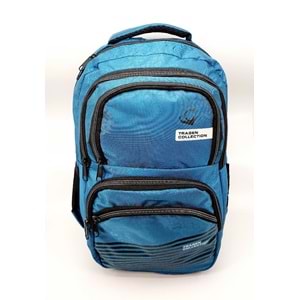 astral 1621 ortopedic sırt çantası - mavi - TEK EBAT