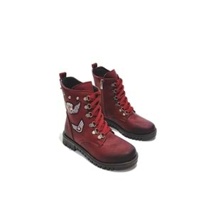 m.p 3129 çocuk çizme - BORDO - 31