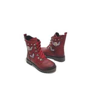 m.p 3129 çocuk çizme - BORDO - 31