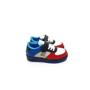 Cool Çocuk Sneakers Ayakkabı - beyaz kırmızı - 26