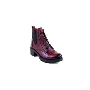 Winssto 564 Hakiki Deri Bayan Bot - BORDO - 37