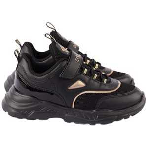 Pepino 727 Kız Çocuk Sneakers Ayakkabı - siyah baskılı - 31