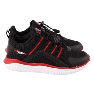 Jump 26095 Erkek Çocuk Spor Ayakkabı - siyah kırmızı - 31