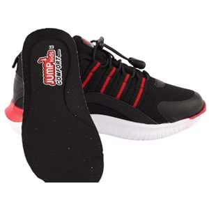 Jump 26095 Erkek Çocuk Spor Ayakkabı - siyah kırmızı - 31
