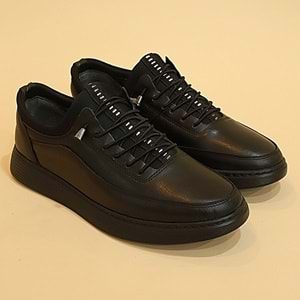 Konfores 958 Hakiki Deri Anatomik Erkek Ayakkabı - NKT00958-siyah-45