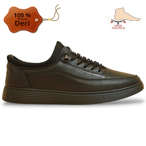 Konfores 958 Hakiki Deri Anatomik Erkek Ayakkabı - NKT00958-siyah-48