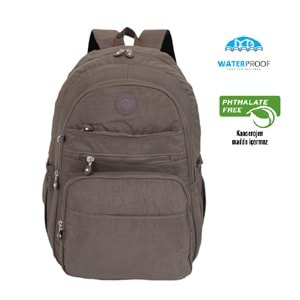 Konfores 1012 Klinkır Su Geçirmez Kumaş Sırt Çantası - NKT01012-VIZON-TEK EBAT