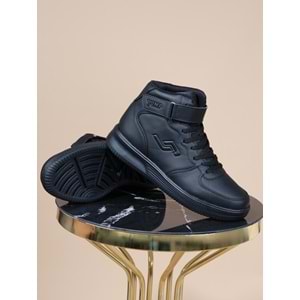Konfores 1025 16308 Boğazlı Sneakers Ayakkabı - NKT01025-siyah-38