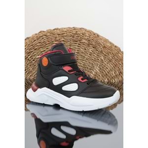 Kidessa 1050 Anatomik Çocuk Basket Ayakkabısı - NKT01050-siyah beyaz-31