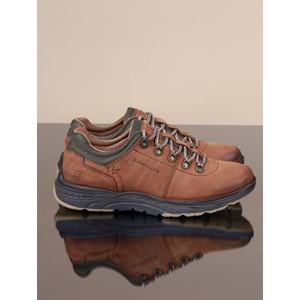 Konfores 1068 Hakiki Deri Anatomik Outdoor Ayakkabı - NKT01068-TABA-41