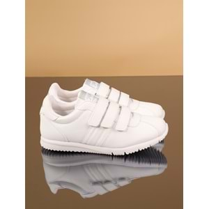 Konfores 1073-26835 Anatomik Sneakers Bantlı Ayakkabı - NKT01073-BEYAZ-36