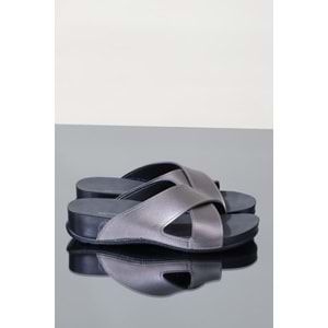 Konfores 1109-Olıva Tam Anatomik Bayan Terlik - NKT01109-platin-37
