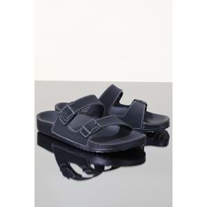 Konfores 1113-Bahama Tam Anatomik Terlik - NKT01113-siyah-37