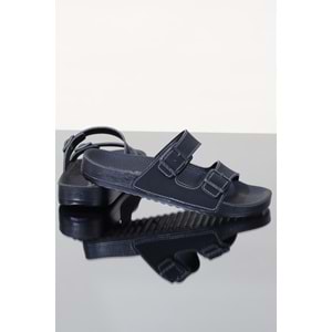 Konfores 1113-Bahama Tam Anatomik Terlik - NKT01113-siyah-37