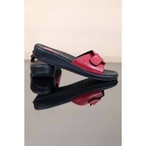 Konfores 1115-9200-12 Tam Anatomik Bayan Terlik - NKT01115-KIRMIZI-38