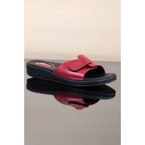 Konfores 1115-9200-12 Tam Anatomik Bayan Terlik - NKT01115-KIRMIZI-38