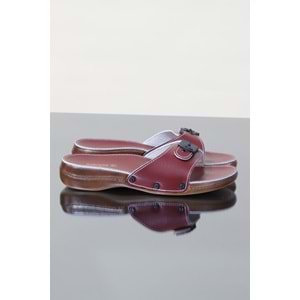 Konfores 1116-6500 Tam Anatomik Bayan Terlik - NKT01116-BORDO-38