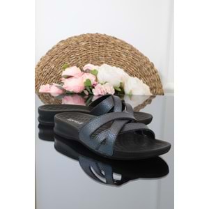 Konfores 1164-9942-1 Tam Anatomik Terlik - NKT01164-siyah-38