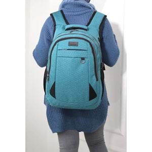 Konfores 1170 Unisex Anatomik Yarasa Sırt Çantası - NKT01170-turkuaz-TEK EBAT