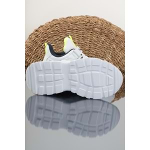 Kidessa 1172-27210 Anatomik Unisex Çocuk Spor Ayakkabı - NKT01172-BEYAZ-31