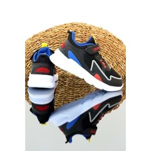 Kidessa 1201-27202 Anatomik Unisex Çocuk Spor Ayakkabı - NKT01201-siyah-31