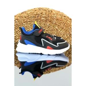 Kidessa 1201-27202 Anatomik Unisex Çocuk Spor Ayakkabı - NKT01201-siyah-31