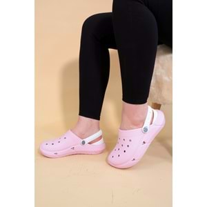 Konfores 1253-Troya Tam Anatomik Doktor ve Hemşire Terliği - NKT01253-PUDRA-39-40