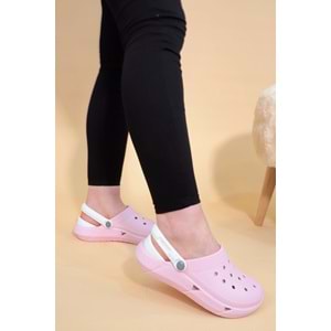 Konfores 1253-Troya Tam Anatomik Doktor ve Hemşire Terliği - NKT01253-PUDRA-39-40