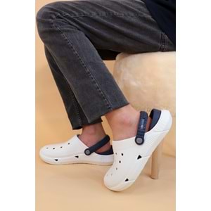 Konfores 1254-Troya Tam Anatomik Doktor ve Hemşire Terliği - NKT01254-BEYAZ-43-44