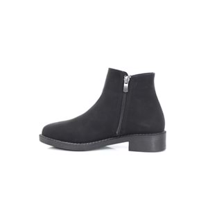 Konfores 1362 Düz Tabanlı Klasik Bayan Bot - NKT01362-siyah-38