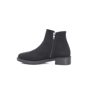 Konfores 1362 Düz Tabanlı Klasik Bayan Bot - NKT01362-siyah-40