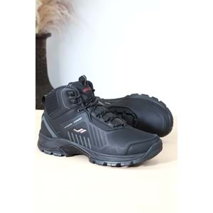 Konfores 1443 Anatomik Taban Waterproof Trekking Spor Bot - NKT01443-siyah-40