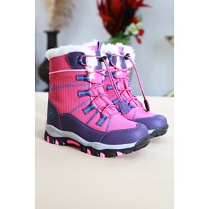 Kidessa 1475 Anatomik Tabanlı Çocuk Kar Botu - NKT01475-fuşya-36