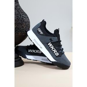Konfores 1484 Anatomik Tabanlı Unisex Sneakers Ayakkabı - NKT01484-gri-41