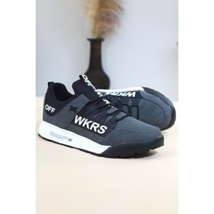 Konfores 1484 Anatomik Tabanlı Unisex Sneakers Ayakkabı - NKT01484-gri-41