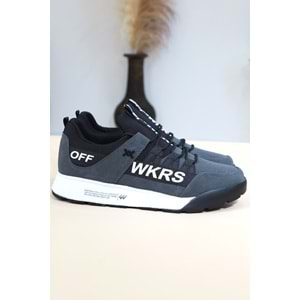Konfores 1484 Anatomik Tabanlı Unisex Sneakers Ayakkabı - NKT01484-gri-41