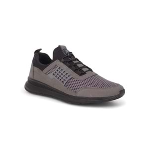Konfores 1504 Anatomik Tabanlı Sneakers Bağcıksız Ayakkabı - NKT01504-Füme-43
