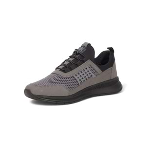 Konfores 1504 Anatomik Tabanlı Sneakers Bağcıksız Ayakkabı - NKT01504-Füme-43