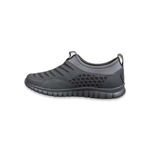Konfores 1512 Anatomik Tabanlı Sneakers Bağcıksız Ayakkabı - NKT01512-gri-40