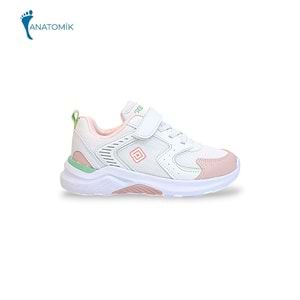 Kidessa 1565 Anatomik Taban Unisex Çocuk Sneakers Ayakkabı - NKT01565-PUDRA-32